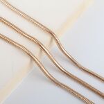 Metal non-slip chain, thick snake, for glasses and masks GL753