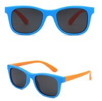 Polarized silicone sunglasses with UV400 protection for kids CT18010