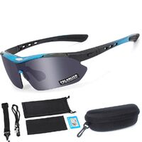 Safety shockproof tactical polarized photochromic goggles, 3-lens set, 0923-1-DX
