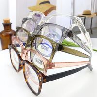 Hybrid frame, metal + TR90, with Blue Block coating SANTA K8004-1