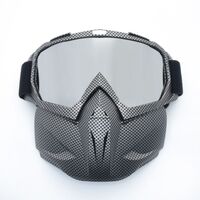 Safety shockproof sports goggles - mask 风镜-鹰嘴面罩转印