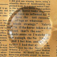 Лупа книжная для чтения W50, увеличение: 8X