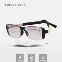 TR90 eyeglasses for reading 201连体切边软 Blue ray cut, diopters from +1.00 to +4.00, PD62-64