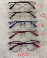 Metal frames for glasses L3671F