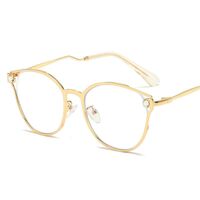 Metal glasses with blue light and UV protection 9703-GT