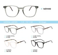 Plastic acetate eyeglasses frame for women WD1440