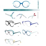 Plastic frames for glasses, acetate lamination with spring hinges Big City BL-2803