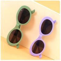Polarized silicone sunglasses with UV400 protection for kids T11144-OU