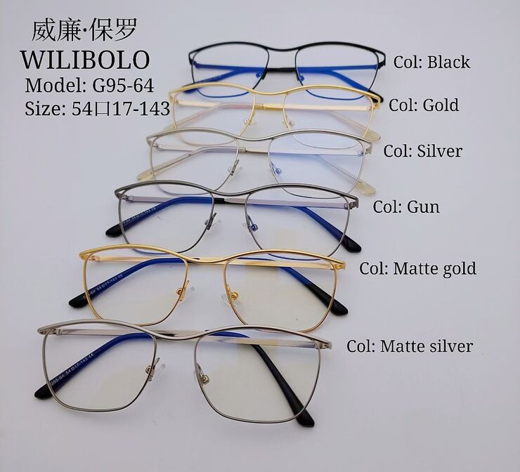 Metal ultrathin frames Wilibolo G95-64