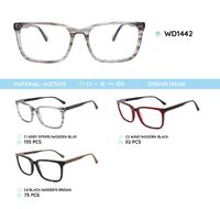 Plastic acetate eyeglasses frame for women WD1442