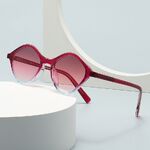 Plastic retro sunglasses Elit 35012-EL