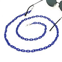 Acrylic non-slip chain, concave shape, for glasses and masks GB034