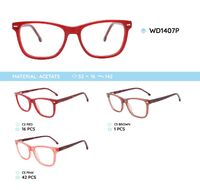 Plastic acetate eyeglasses frame foe women WD1407P