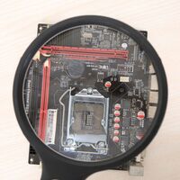 Лупа с универсальной подсветкой, увеличительное стекло с ручкой 70120-XX, диаметр 120 мм, увеличение: 4Х, 30Х