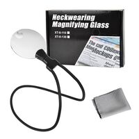 Tabletop magnifying glass with backlight 8-110挂脖式-XX, magnification: 3X, 10X