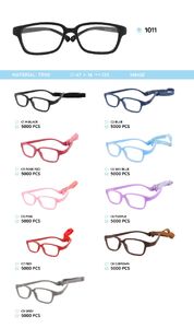 TR90 plastic eyeglasses frame for kids 1011TR