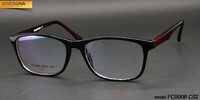 Plastic frames for glasses TR-90 + CA material (flex hinges) FOCUS FCS006