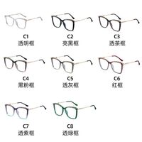 Оправа для очков пластиковая TR90 с защитой от синего света, с флексом FA87063