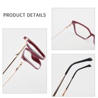 TR90 plastic frame or glasses with blue light protection, with spring hinges FA87181