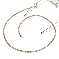 Anti-slip aluminium eyeglass chain GL1100