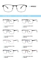 Metal frame with temples made of TR-90 material MR0022