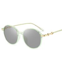 Очки пластиковые TR90 фотохромные с защитой от синего света 9729-GT