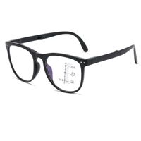 Очки пластиковые для чтения, складные, мультифокусные с защитой Blue ray cut, диоптрии от +1.00 до +4.00, KY6105-2多焦点