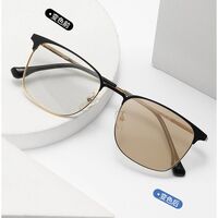 Photochromic glasses with blue light and UV protection 9677-GT