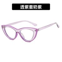 Plastic TR90 glasses with blue light protection for women 25203-PN