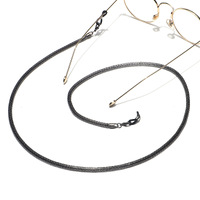 Stainless steel glasses chain with hearts and stars GL1309