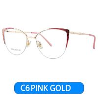 Metal nylor frame or glasses with blue light protection, with spring hinges FA87198