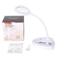 Лупа настольная с подсветкой 3132-XX, увеличение: 5X, 10X