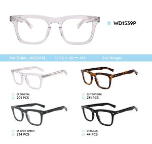 Plastic acetate eyeglasses frame WD1539P