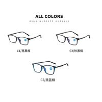 Plastic glasses for reading, with Blue ray cut protection, automatic diopters +1.00-6.00, RMC=62-64, KY9912变焦老花