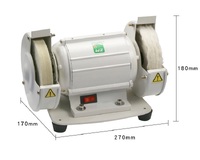 Multi-function bench grinder for lenses with two wheels WZ-JP13