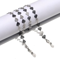 Fashion natural colorful stone glasses chain GL1232