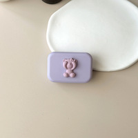 Мини-набор для мягких контактных линз  A118-19蓝色DIY兔熊