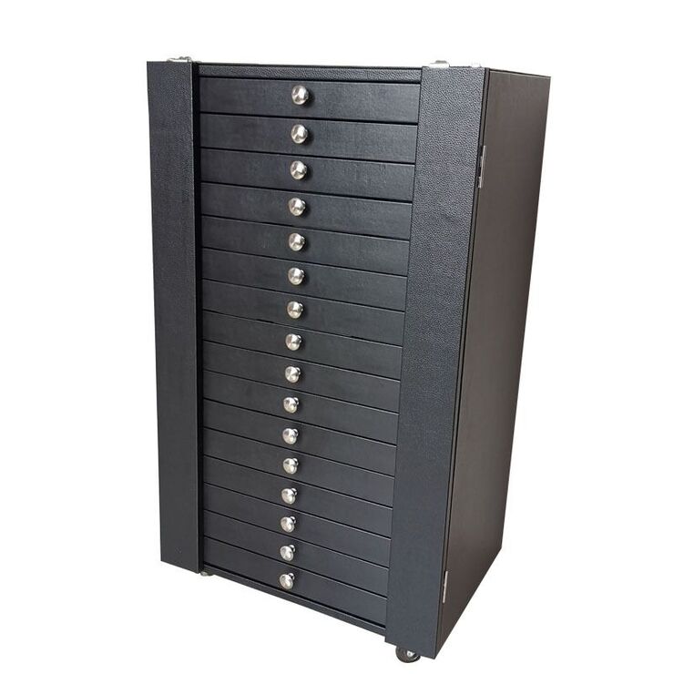 Office box - showcase for frames and glasses, with locks, 288/234 slots JS-C220309