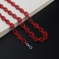 Acrylic non-slip chain, with 13 colors, for glasses and masks GB038