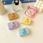 Mini soft contact lens A118-37领结坐熊