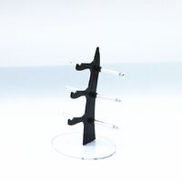 Стойка для очков пластиковая настольная 