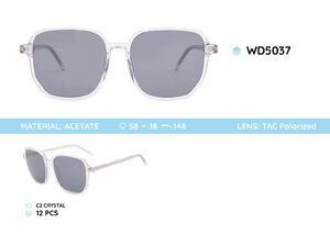 Acetate frames polarized sunglasses WD5037