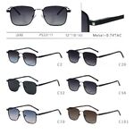 Polarized metal sunglasses Leke PS33111