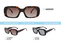 Plastic acetate frames polarized sunglasses WD5091