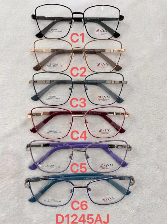 Metal frame for glasses Defile D1245AJ