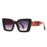 Plastic sunglasses in the shape of a cat's eye Elit 9167-EL