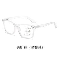 Очки фотохромные пластиковые для чтения, мультифокусные с защитой от синего света и флексами, диоптрии от +1.00 до +4.00, KY8082变色多焦点