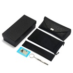 Sunglasses and eyeglasses hard shell case + extra kit HD2022011