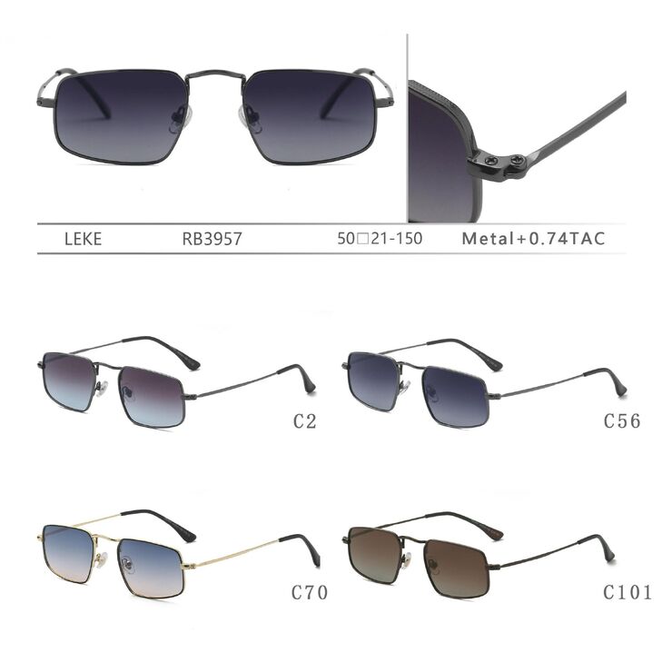 Солнцезащитные поляризационные металлические очки Rianova RB3957