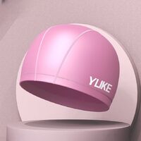 Шапочка для плавания поливинилхлоридная водонепроницаемая взрослая 羽克PU帽-YU